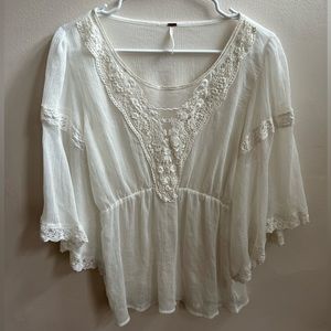Free people sheer top